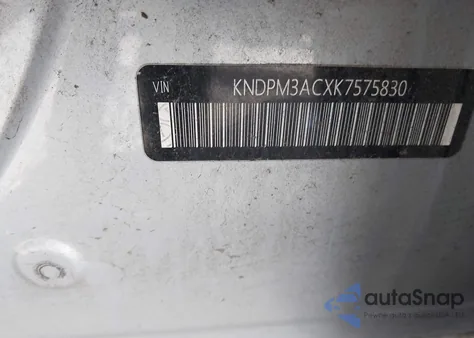 2019 Kia Sportage Lx z USA, uszkodzony, nr VIN KNDPM3ACXK7575830